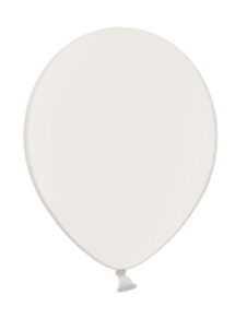 BALLONS-BLANCS-METAL-SB14M-008_01, Ballons Blanc Pur Métal, en Latex, x 10 ou x 50