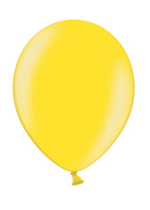 ballons jaunes, ballons de baudruche, ballons hélium, Ballons Jaunes Métal, en Latex, x 10 ou x 50