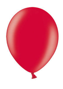 ballons rouges, ballons hélium, ballons de baudruche, Ballons Rouge Poppy Métal, en Latex, x 10 ou x 50