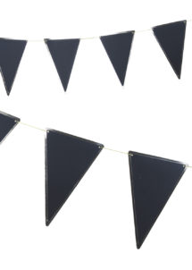 guirlande fanions, guirlande noire, guirlande pirate