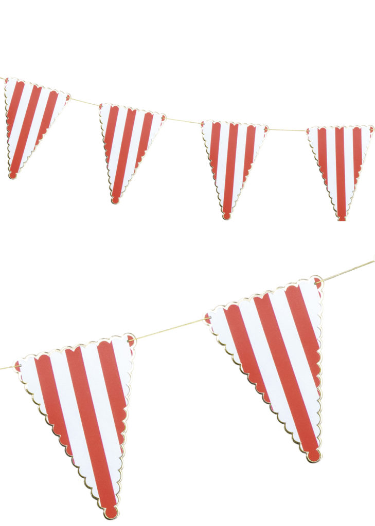 Guirlande de fanions rouges blancs et bleus de 10 m - Bannière Union Jack - Décorations de fête - Fournitures d'événements sportifs - Pub - BBQ