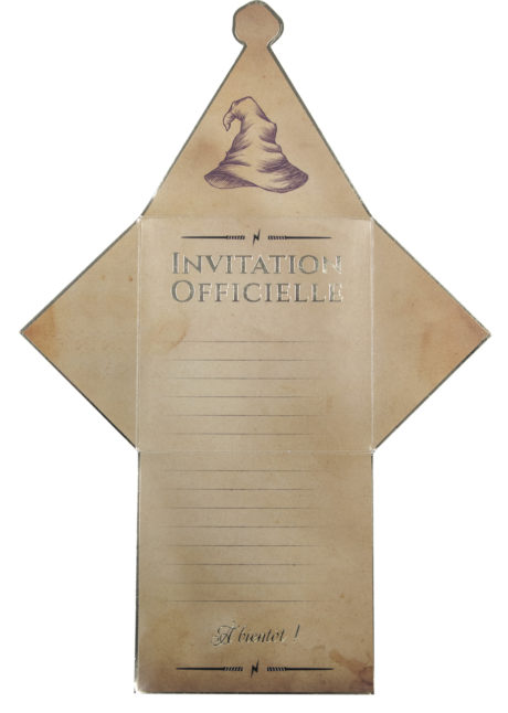 invitations anniversaire, cartes d'invitations, invitations sorciers, Cartes d’Invitations Sorciers