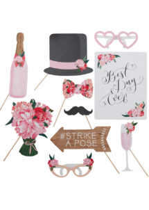 kit Photo Booth, accessoires evjf, Photo Booth pour mariages, accessoires photo booths, accessoires mariages