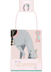 sac cadeau cheval, sachet cadeau anniversaire, sacs à bonbons, sachets bonbons anniversaires