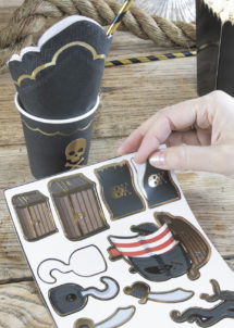 stickers pirates, autocollants pirates, stickers enfants