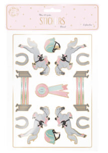 stickers cheval, autocollants cheval, stickers enfants
