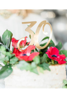 cake topper, décorations gateau, déco pour gâteau 30 ans