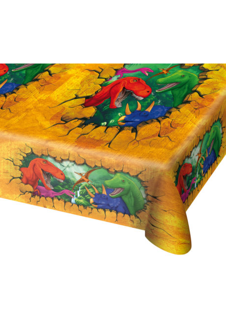nappe jetable anniversaire, nappe dinosaures, anniversaire dinosaure, Vaisselle Dinosaures, Nappe
