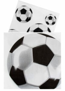 SERVIETTE BALLONS DE FOOT
