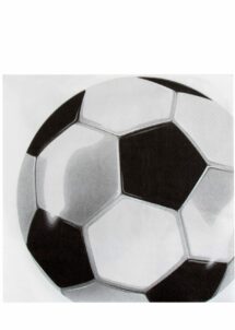 SERVIETTES BALLON DE FOOT