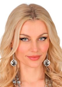 boucles d'oreilles boules à facettes, boucles d'oreilles disco