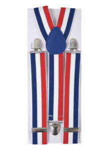 bretelles france, bretelles drapeau français, accessoire supporter, accessoires france