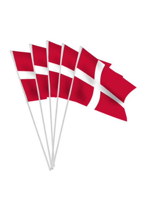 drapeaux du Danemark, drapeaux Danemark, drapeaux euro, drapeau danois, drapeaux de table, drapeaux à agiter, Drapeau du Danemark x 10, Drapeaux de Table