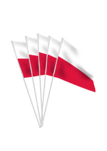 drapeaux de la Pologne, drapeaux polonais, drapeaux euro, drapeau autrichien, drapeaux de table, drapeaux à agiter