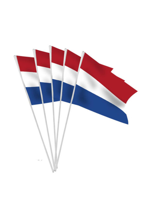 drapeaux des pays bas, drapeaux, drapeaux euro, drapeau hollandais, drapeau pays bas, drapeau de hollande, drapeaux de table, drapeaux à agiter, Drapeau des Pays Bas x 10, Drapeaux de Table