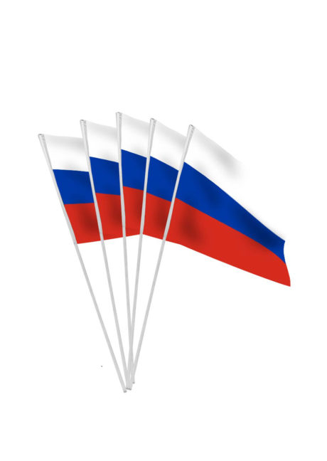 drapeaux de la Russie, drapeaux russe, drapeaux euro, drapeaux de table, drapeaux à agiter, Drapeau de la Russie x 10, Drapeaux de Table