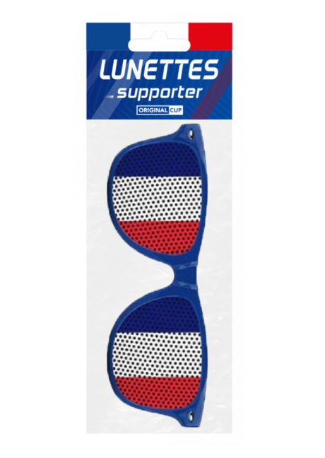 lunettes France, lunettes euro 2021, accessoire supporter france, coupe du monde, lunettes drapeau français, Lunettes France, Drapeau Bleu Blanc Rouge