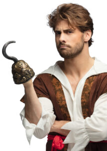 crochet de pirate, accessoire pirate déguisement, accessoire déguisement de pirate, faux crochet de pirate, accessoire capitaine crochet