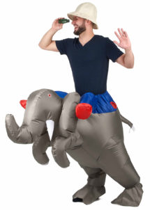 déguisement éléphant gonflable, costume gonflable, costume d'éléphant