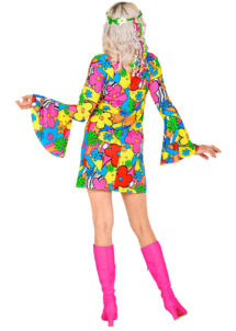 déguisement hippie femme, costume de hippie femme, déguisement robe hippie femme, soirée à thème hippie