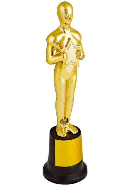 Trophée Pigeon En Plastique - Pour Compétitions Sportives Ou Scolaires - 35 Cm - Doré - Récompense Motivante