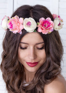 couronne fleurs, couronne evjf, bandeau de fleurs, couronne de fleurs bride to be, couronne fleurs hippies