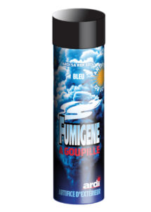 fumigène bleu, fumigène goupille, fumigènes paris, fumigènes, Fumigène Bleu, à Goupille, 1 mn