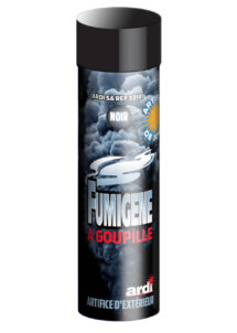fumigène noir, fumigène goupille, fumigènes paris, fumigènes