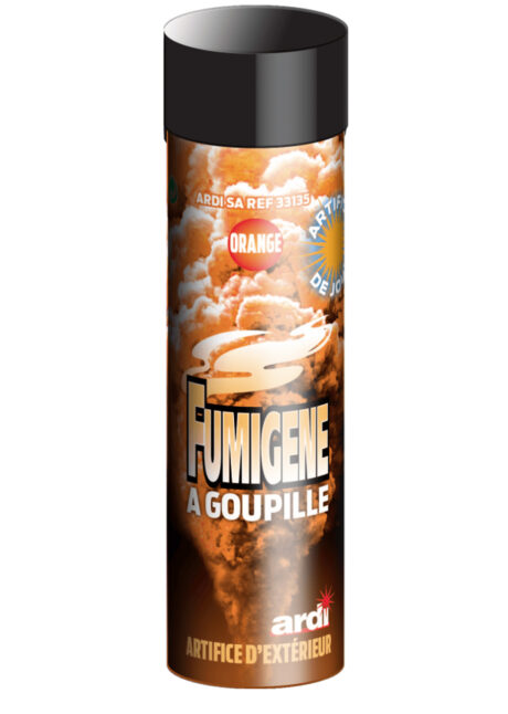 fumigène orange, fumigène goupille, fumigènes paris, fumigènes, Fumigène Orange, à Goupille, 1 mn