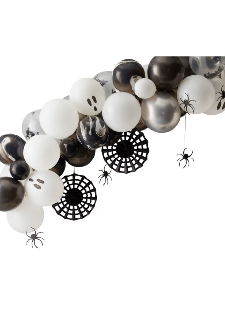 arche ballons halloween, arches de ballons, décorations halloween, ginger ray, Arche Guirlande de Ballons Halloween Spider