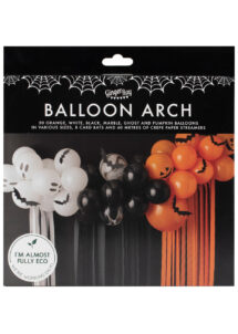 arche ballons halloween, arches de ballons, décorations halloween, ginger ray