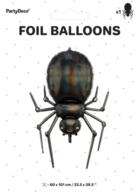 ballon araignée, ballon halloween, ballon araignée géante, Ballon Araignée Géante, en Aluminium