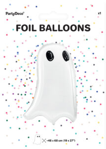 ballon fantôme, ballon aluminium, ballon hélium, ballon Halloween