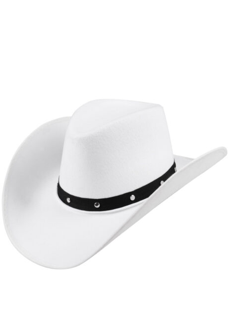 chapeau de cowboy blanc, chapeau cowboy, Chapeau de Cowboy Wichita, Blanc