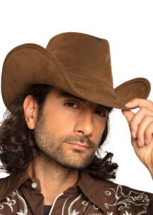 chapeau de cowboy marron, chapeau cowboy, Chapeau de Cowboy Wyoming, Marron