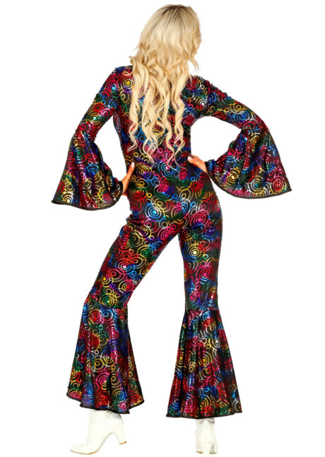 déguisement disco femme, combinaison disco, déguisement années 70, Déguisement Disco, Combinaison Tourbillons 70