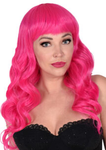 perruque rose, perruque top qualité, perruque lavable rose , perruque qualité supérieure