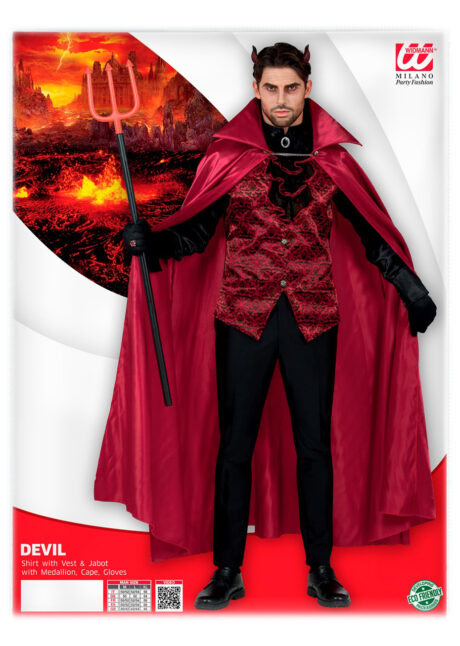 Halloween Accessoires de Costume pour Diablesse Rouge pour Adulte