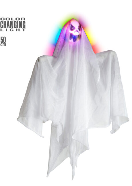suspension fantôme lumineux, décorations fantômes halloween, Suspension Fantôme Lumineux, 50 cm