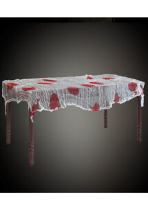 tissu déchiré halloween, nappe halloween, nappe pour halloween, décorations halloween, déco halloween, nappe faux sang halloween, nappe pour halloween, déco table halloween, accessoire décoration halloween, décorations halloween, tissu ensanglanté de décoration