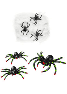 araignées, toile d'araignée, spiderweb, fausses araignées