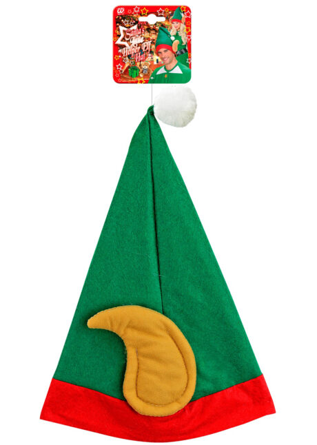 bonnet d'elfe, bonnet de lutin, chapeau de lutin, chapeau d'elfe, bonnet avec oreilles, Bonnet d’Elfe de Noël