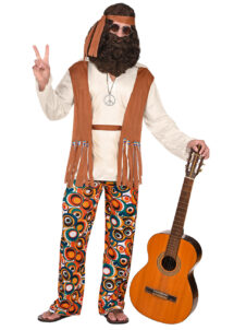 déguisement de hippie homme, costume hippie homme, déguisement hippie adulte, déguisement peace and love homme, déguisement années 70 homme, déguisement années 70 adulte, Déguisement Hippie, Bubble