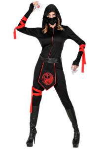 déguisement Ninja femme, costume de Ninja femme, déguisement japonaise