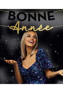 guirlande bonne année, guirlande réveillon, décos réveillon, nouvel an