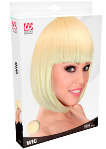 perruque blonde qualité supérieure, perruque carré blond, perruque blonde carré pour femme