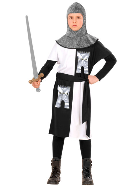 déguisement de chevalier enfant, costume de chevalier garçon, déguisement chevalier garçon, Déguisement de Chevalier Guerrier Médiéval Blanc, Garçon