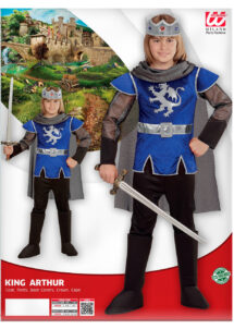 déguisement roi Arthur garçon, déguisement chevalier garçon, costume de chevalier pour enfant