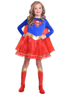 déguisement super héros fille, déguisement héroïne fille, déguisement supergirl, costume de supergirl, Déguisement de Super Héros, Super Girl, Fille