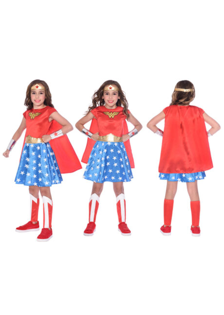 déguisement wonderwoman enfant, déguisement mardi gras super héros, déguisement wonder woman fille, costume super héroïne enfant, déguisement mardi gras, Déguisement de Super Héros, Wonder Woman Classic, Fille